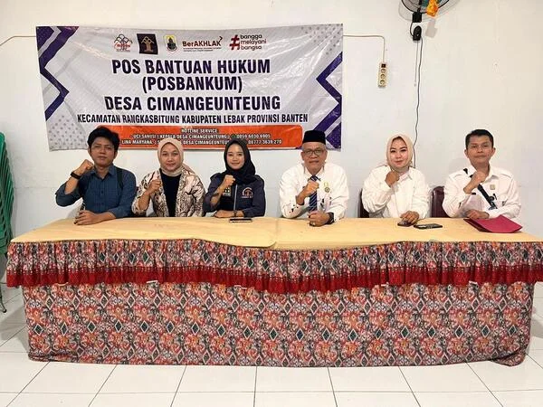Kemenkum Banten Dorong Pelaporan Posbankum Jelang Peresmian Nasional