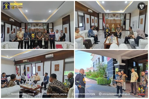 Komisi XIII DPR RI Kunjungi Kanwil Kemenkumham Jateng Bahas Supremasi Hukum